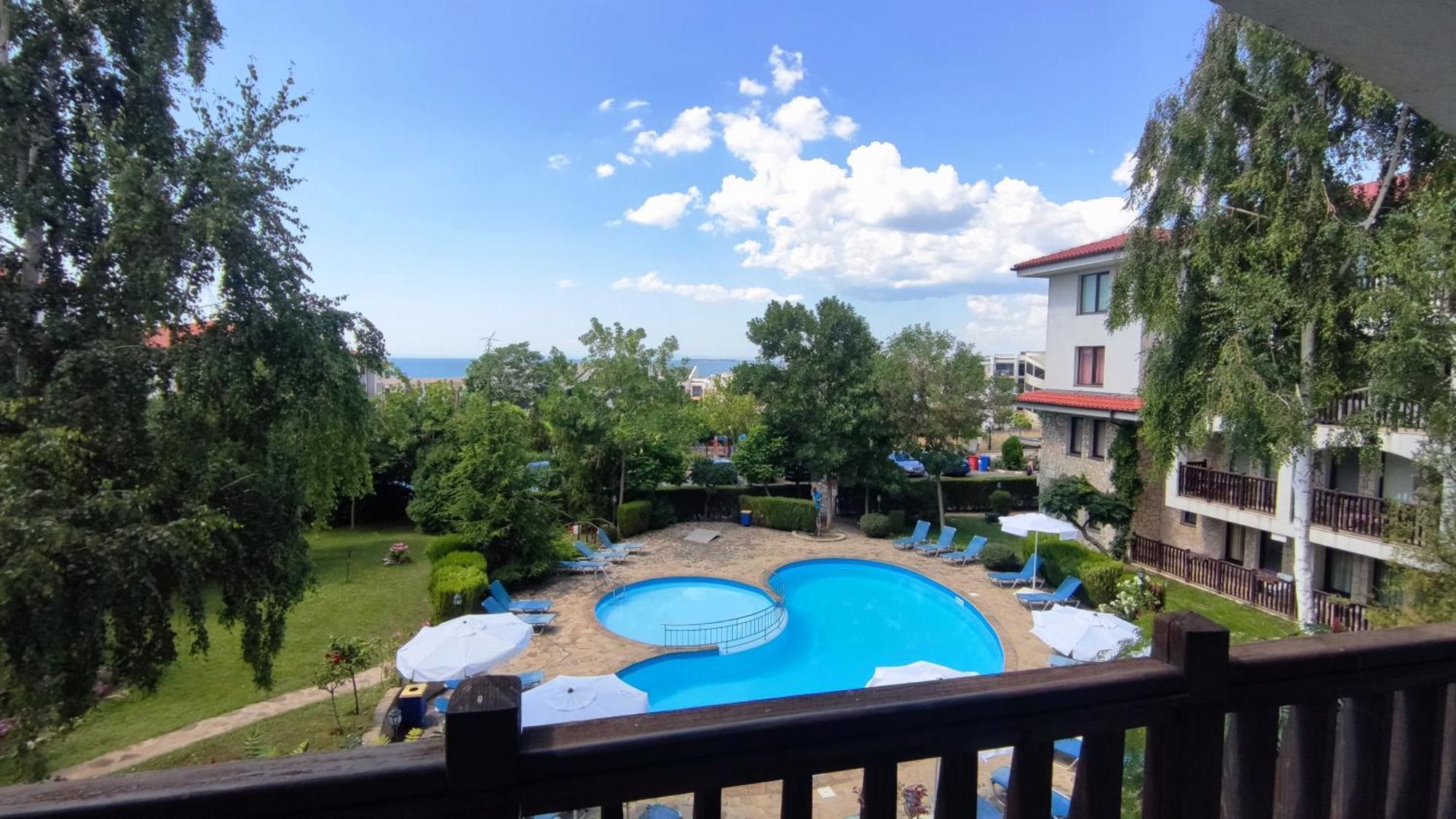 Marina Delfin Apartments - Top Location & Pet Friendly Sveti Vlas Exterior foto